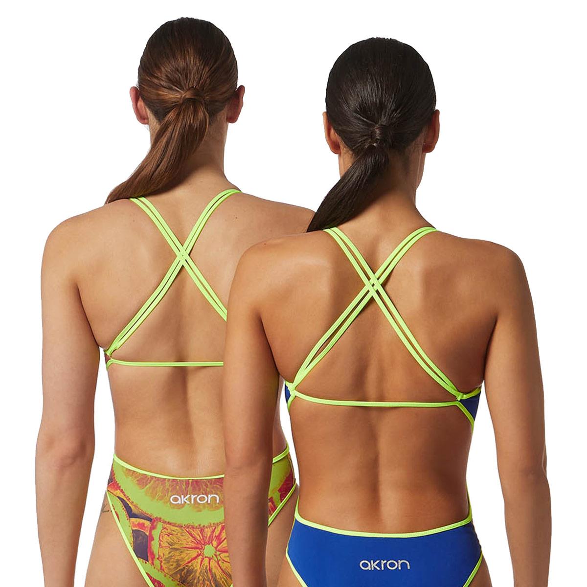 Akron Fruit Reversible Swimsuit - Blue/Multi-brand