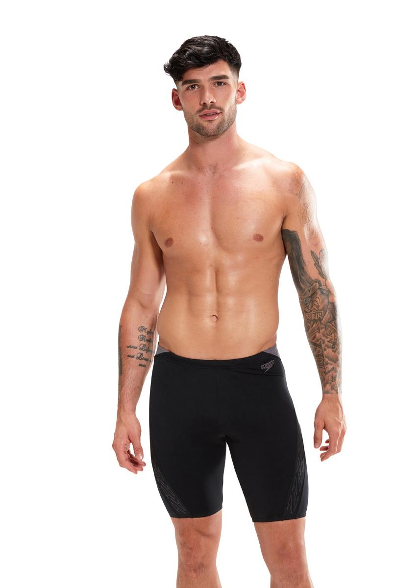 Speedo HyperBoom Splice Jammer - Black/ Dove Grey
