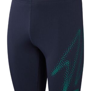 Speedo Hyper Boom Placement Jammer - True Navy/Jungle Green