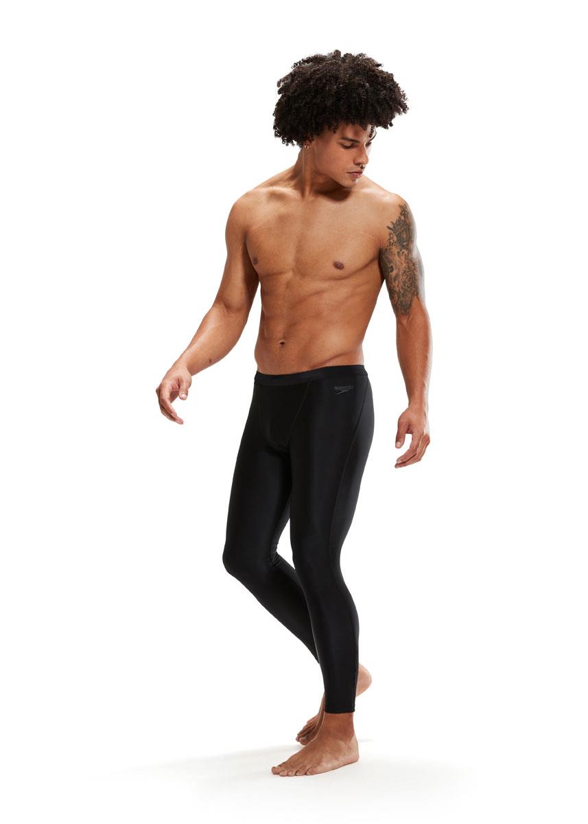 Speedo Mens Essential Swim Legging - Black