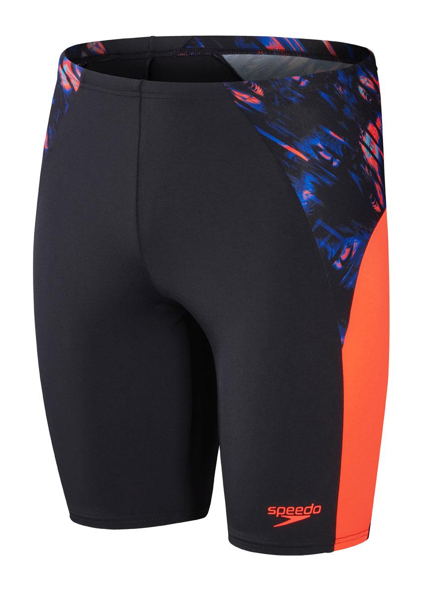 Speedo ECO END+ Splice Jammer - Black/True Cobalt/Volanic Orange/Hypersonic Blue-578094
