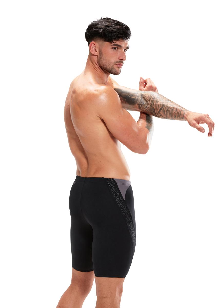 Speedo HyperBoom Splice Jammer - Black/ Dove Grey