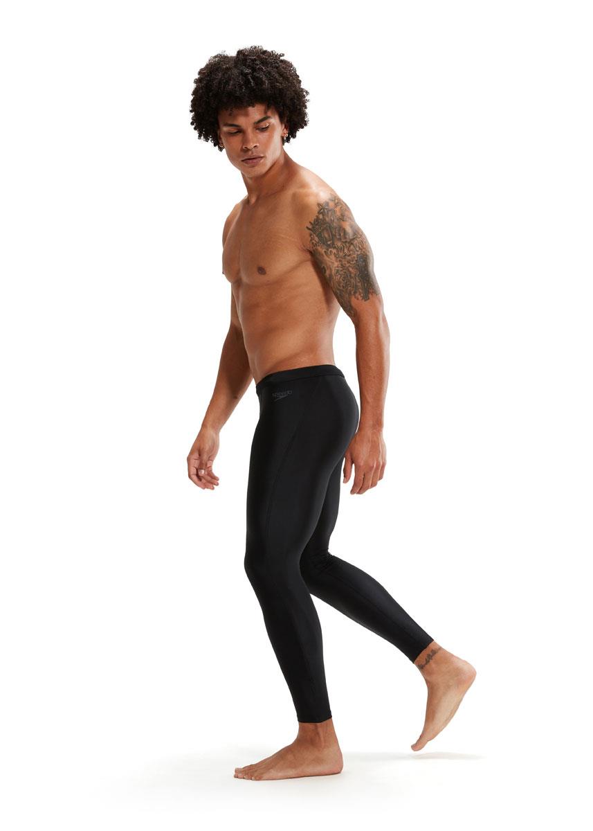 Speedo Mens Essential Swim Legging - Black-578052