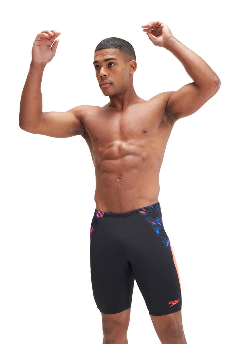 Speedo ECO END+ Splice Jammer - Black/True Cobalt/Volanic Orange/Hypersonic Blue-578091