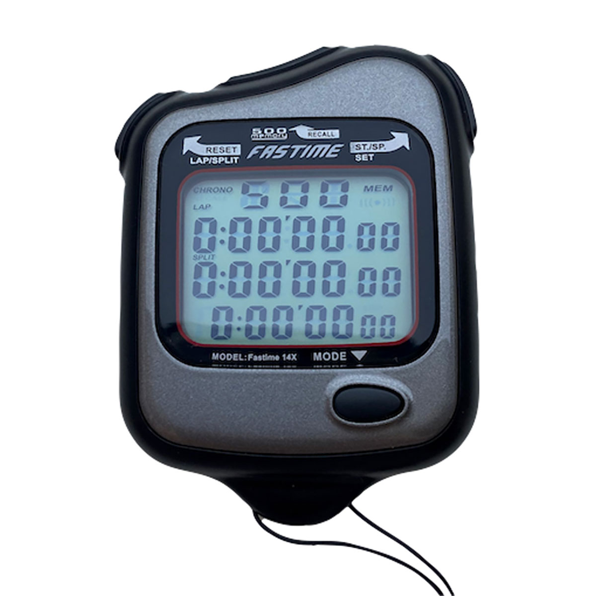 Fastime 14X 500 Waterproof Memory Stop Watch