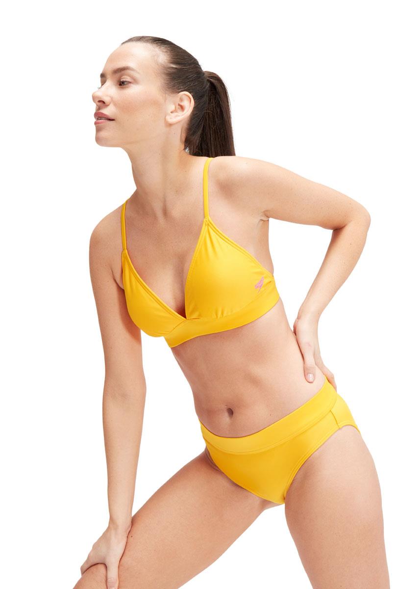 Speedo Banded Triangle 2 Piece Swimsuit - Mango