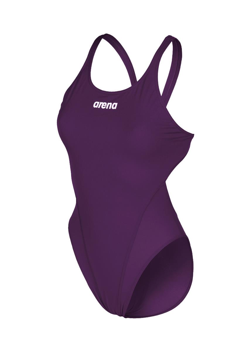 Arena Team Swim Tech Swimsuit - Plum/White-584585