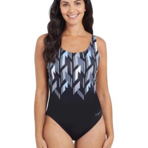 Zoggs Metropolis Adjustable Scoopback Swimsuit-0