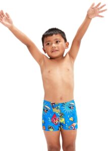 Speedo Infant Digital Allover Aquashort - Bondi/Canary/Cherry Pink