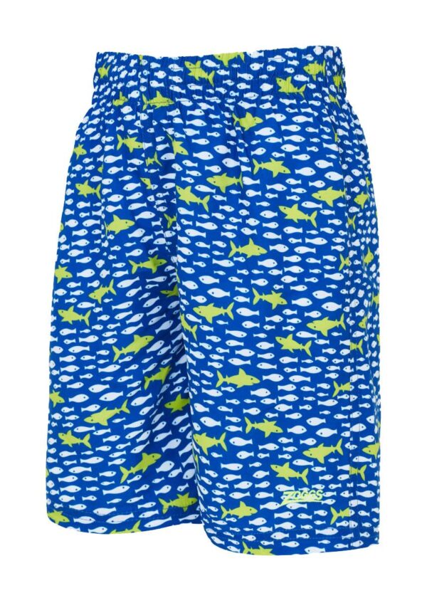 Zoggs Boys Big Fish Printed Shorts-0