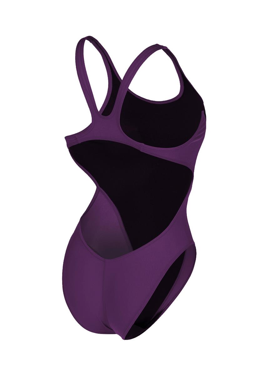 Arena Team Swim Tech Swimsuit - Plum/White-584588