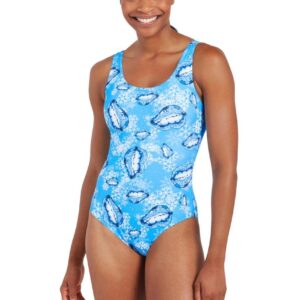 Zoggs Arctic Kiss Scoopback Swimsuit-0