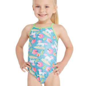 Zoggs Girls Pegasus Crossback Swimsuit