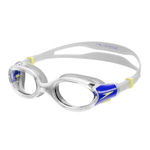 Speedo Biofuse 2.0 Junior Goggles - Clear / True Cobalt / Lemon Drizzle