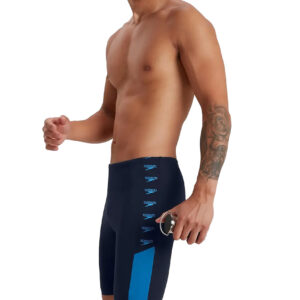 Speedo Boom Logo Splice Jammer Navy/Blue