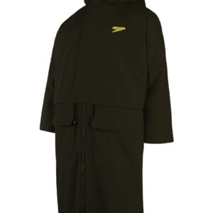 Speedo Swim Robe - Black / Safety Yellow-0