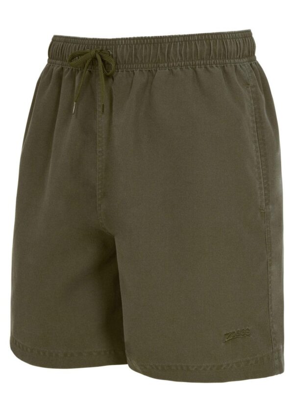 Zoggs Mens Mosman Washed 15" Ecodura Shorts - Khaki