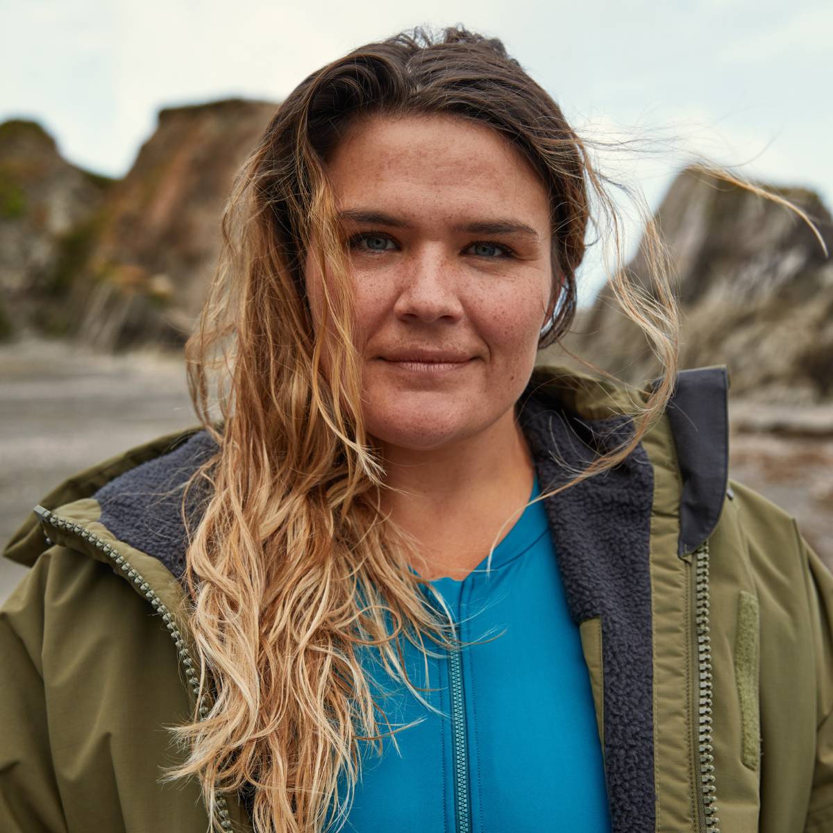 Speedo Therma Change Swim Robe (Parka) - Olive / Black-593946