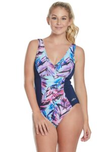 Dolfin Aquashape Wisteria V-Neck Swimsuit