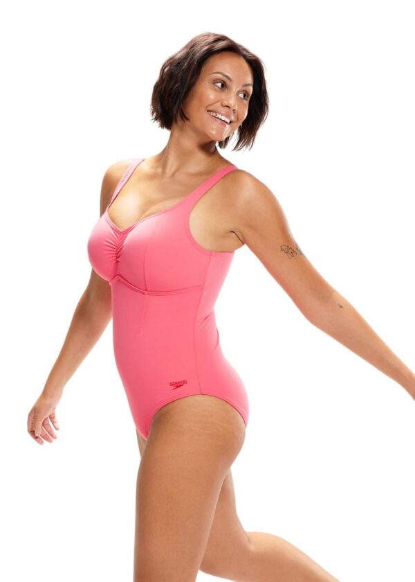 Speedo Shaping Aquanite Swimsuit - Pink