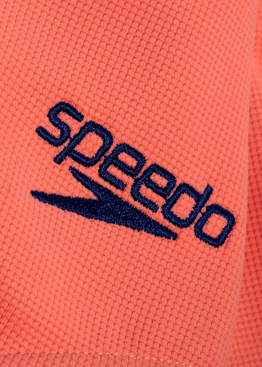 Speedo Belted Deep U-Back Swimsuit - Orange / Purple-589186