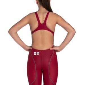 Arena Girls Powerskin ST Next Kneeskin – Deep Red