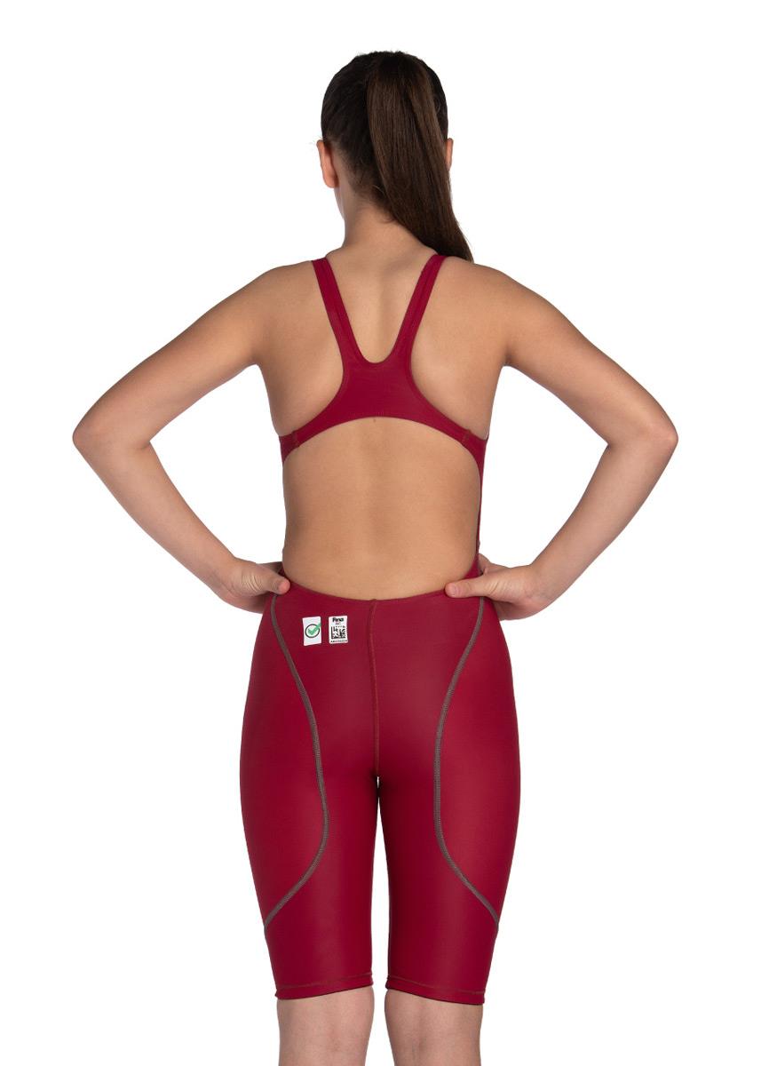 Arena Girls Powerskin ST Next Kneeskin - Deep Red-brand