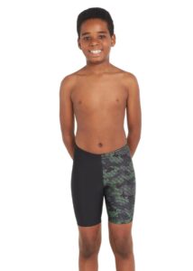 Zoggs Boys Camo Mid Jammer