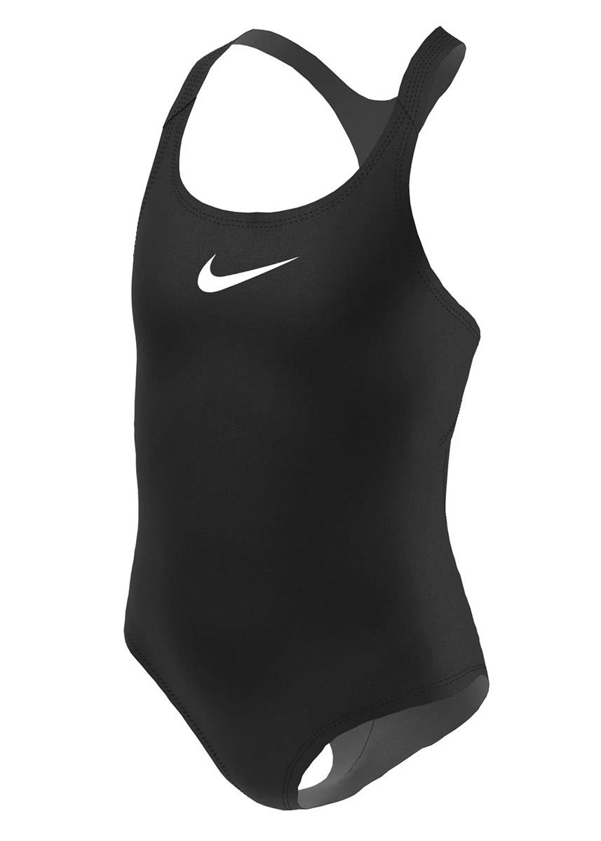 Nike Essential Girls Racerback One Piece Swimsuit - Black