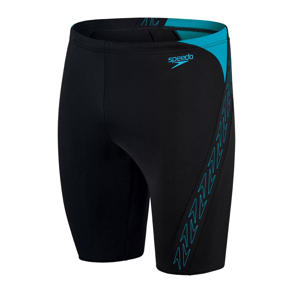 Speedo Hyperboom Splice Jammer - Black / Blue-591803