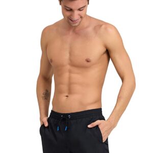 Arena Icons Solid Boxer Swim Shorts - Black