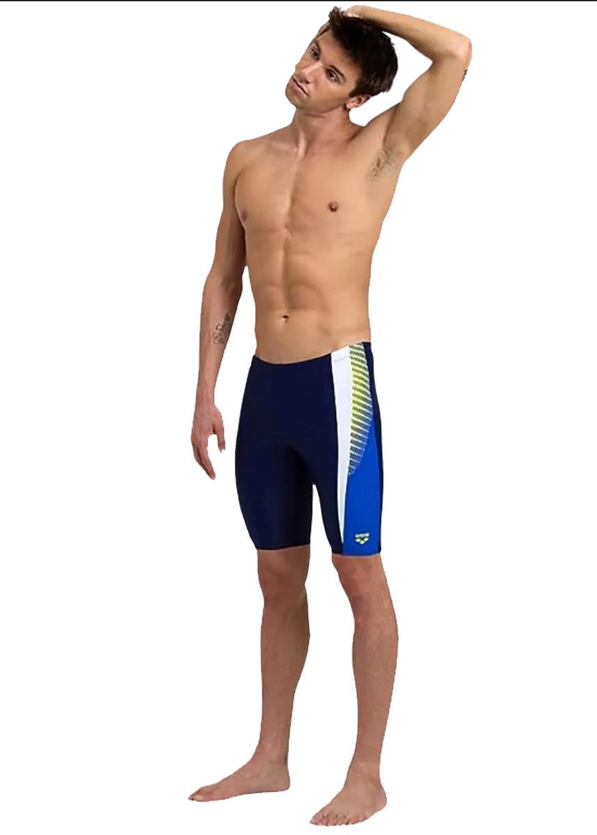 Arena Threefold Jammer - Navy / Neon Blue / White-592353