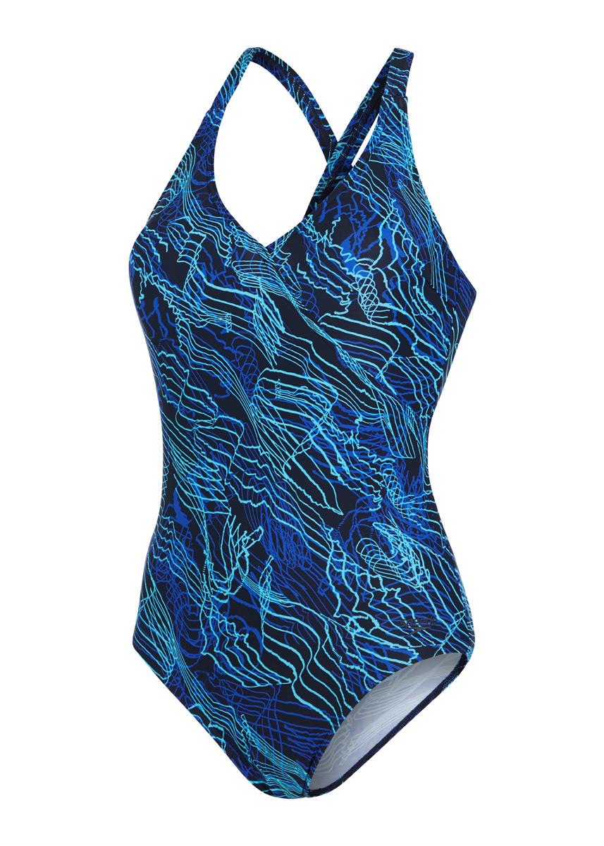 Speedo Lexi Shaping Swimsuit - Blue / Blue-589201