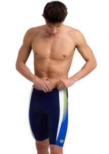 Arena Threefold Jammer -  Navy / Neon Blue / White