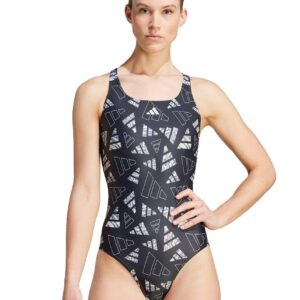 Adidas AOL Bars Swimsuit - Black/Grey