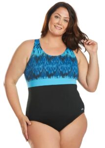 Dolfin Aquashape Printed Moderate Scoop Back Swimsuit