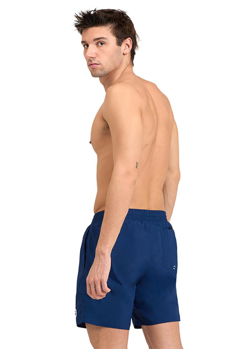 Arena Icons Solid Boxer Swim Shorts - Navy Blue