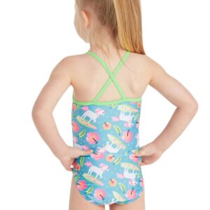 Zoggs Girls Pegasus Crossback Swimsuit