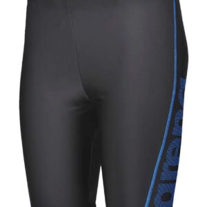 Arena Boys logo Print Jammer - Black/Pix Blu