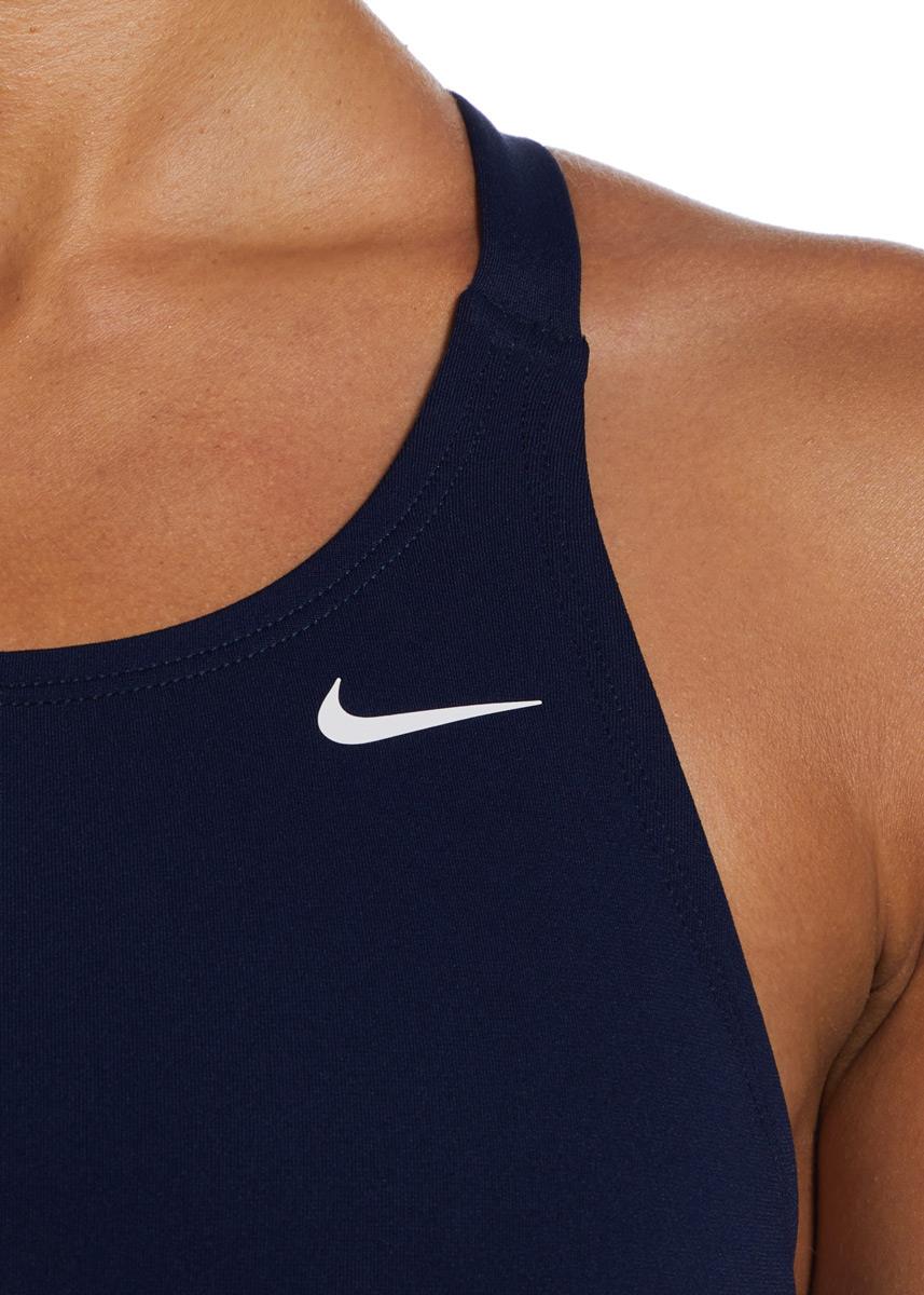 Nike Hydrastrong Solid Fastback One Piece Swimsuit - Midnight Navy-591863
