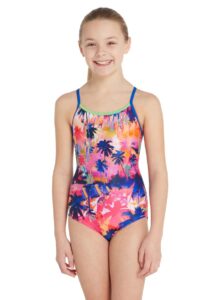Zoggs Girls Sunset Starback Swimsuit