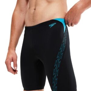 Speedo Hyperboom Splice Jammer - Black / Blue