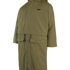 Speedo Therma Change Swim Robe (Parka) - Olive / Black-0