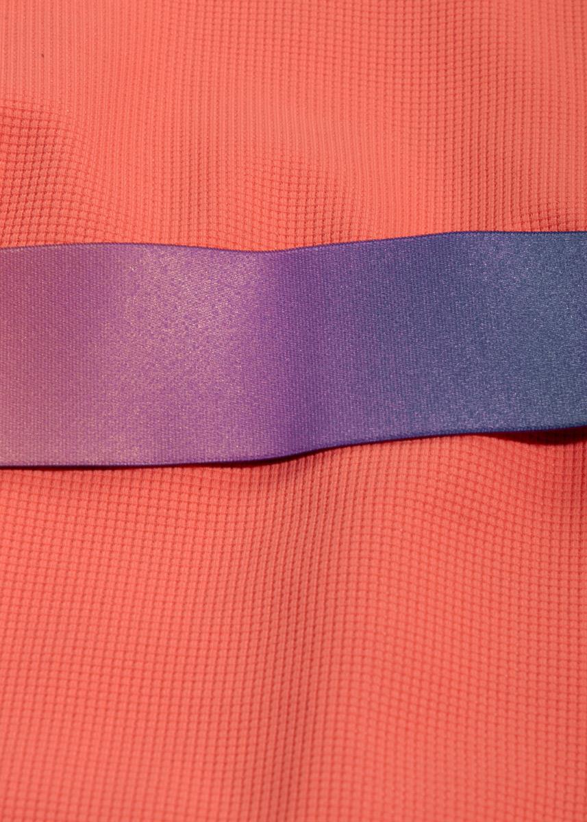Speedo Belted Deep U-Back Swimsuit - Orange / Purple-589185