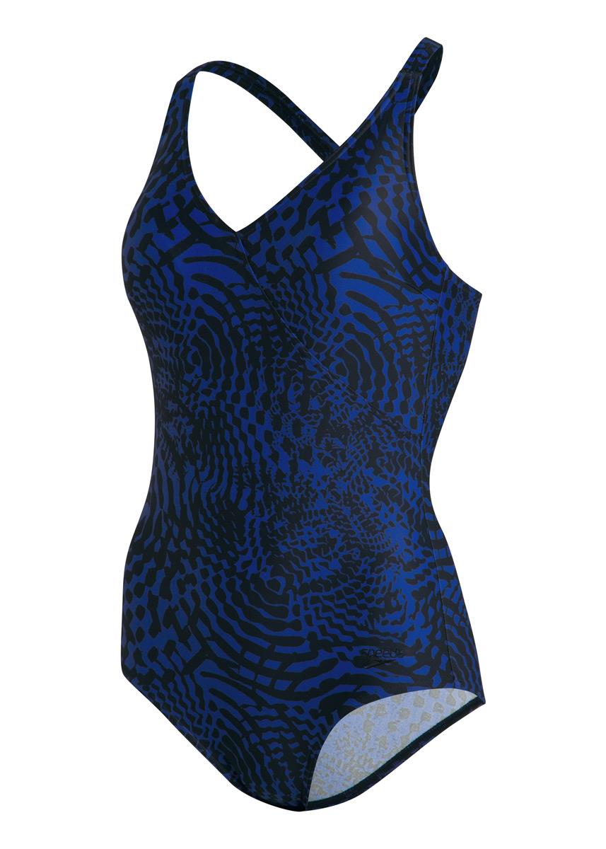 Speedo Lexi Shaping Swimsuit - Black / Blue-591807