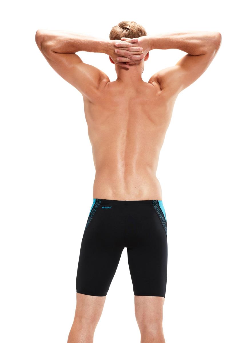 Speedo Hyperboom Splice Jammer - Black / Blue-brand