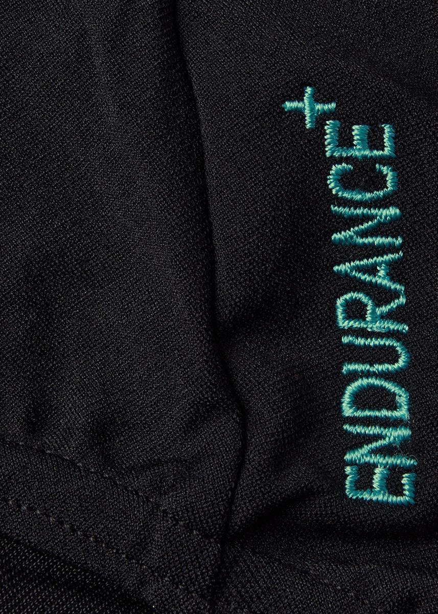 Speedo Placement Muscleback Swimsuit - Black / Blue-589175