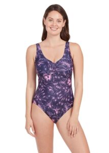 Zoggs Women's Sunset Bloom Scoopback Swimsuit