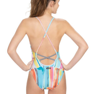 Dolfin Revibe Blurred Lines Low X-Back Swimsuit