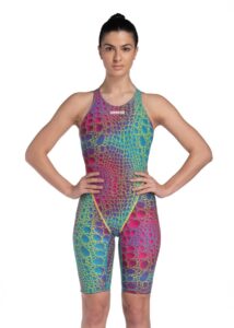 Arena Powerskin ST NEXT Caimano Limited Edition Openback Kneesuit - Aurora Caimano